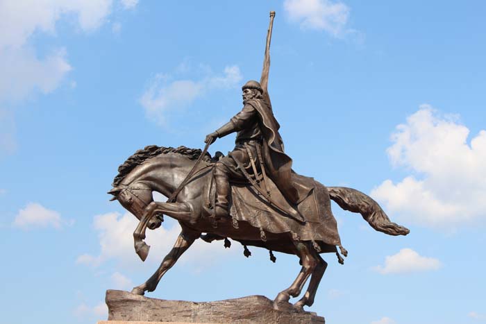 Открытие памятника основателю Самары Князю Григорию Засекину в Самаре