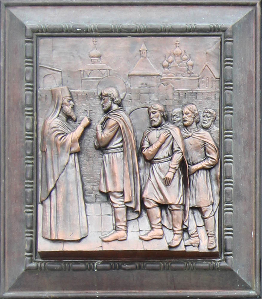 Рельеф "Ворота храма Святого Благоверного Великого Князя Игоря Черниговского"