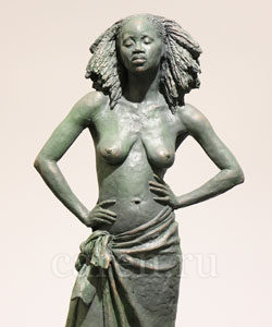 Скульптурная композиция Ню "African noon"