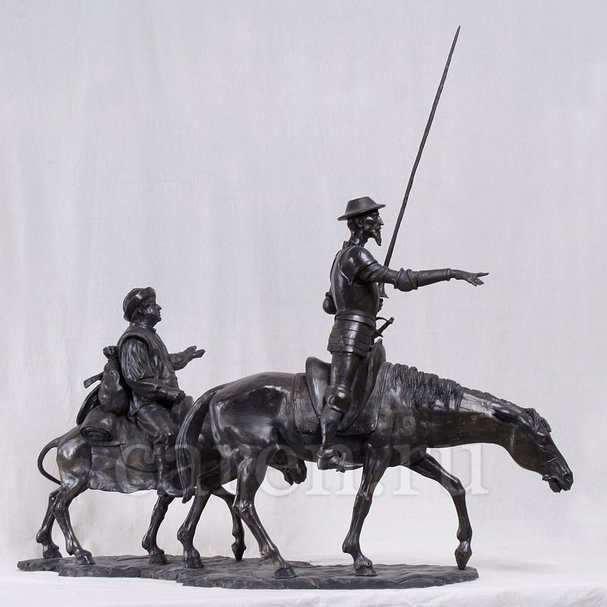 Скульптурная композиция "Don Quixote and Sancho Panza"